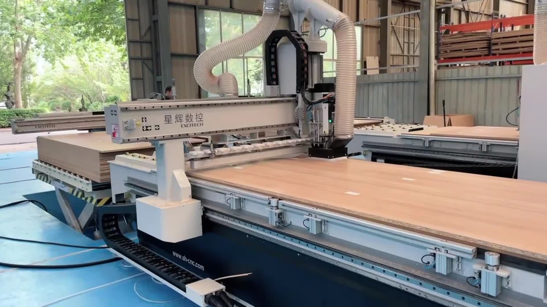 Išbandykite pjovimo be dulkių apdorojimo centrą ir pastatykite savo baldų gamyklą!