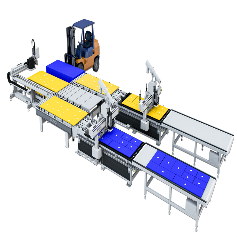 „Smart Factory“ sprendimai – „Excitech Nesting Cell“.