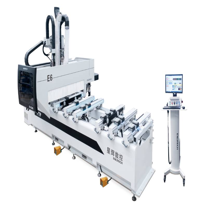 Vienos rankos PTP MDF CNC gręžimo medienos apdirbimo centras